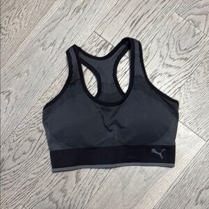 Puma Black Sports Bra for Intense Workouts